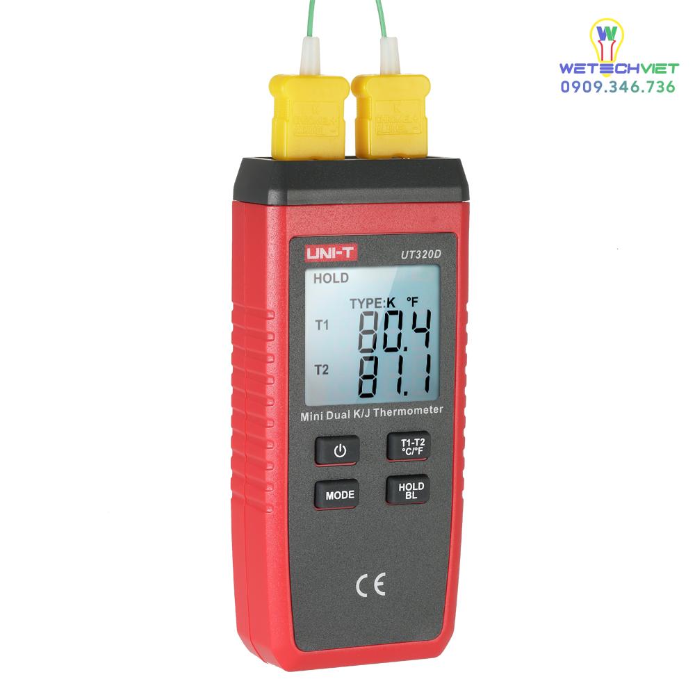 Thiết Bị Đo Nhiệt Độ Tiếp Xúc Cầm Tay Uni-T Ut320D 4 Thiết Bị Đo Nhiệt Độ Tiếp Xúc Cầm Tay Uni-T Ut320D - Ảnh 2