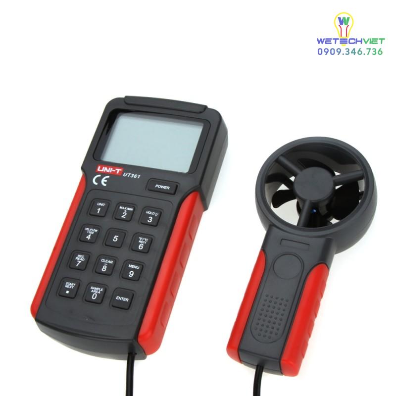 Máy Đo Tốc Độ Gió Uni-T Ut361 4 Máy Đo Tốc Độ Gió Uni-T Ut361 - Ảnh 2