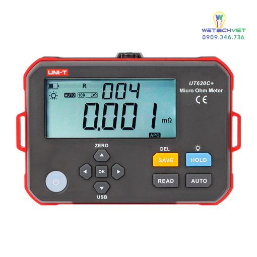 Máy Đo Điện Trở Thấp Uni-T Ut620C+