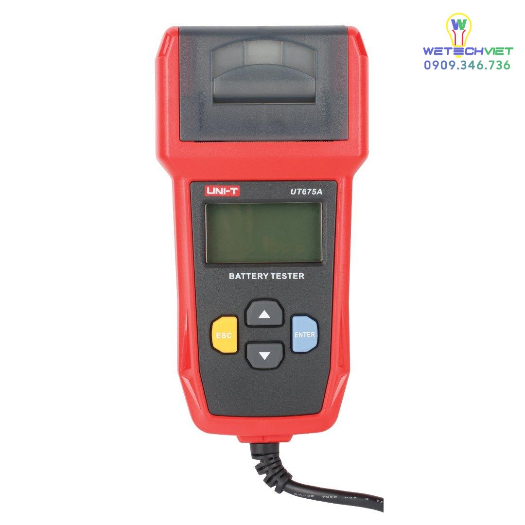 Máy Kiểm Tra Điện Trở Pin, Ắc Quy Uni-T Ut675A 4 Máy Kiểm Tra Điện Trở Pin, Ắc Quy Uni-T Ut675A - Ảnh 2