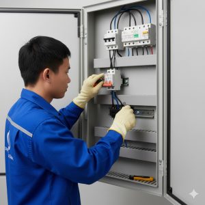 Cách Lắp Aptomat Bkj63N 2P 32A