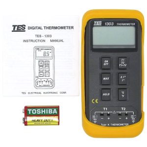 Máy Đo Nhiệt Độ Tiếp Xúc Tes-1303 5 Tes 1303 2 Lgavuv