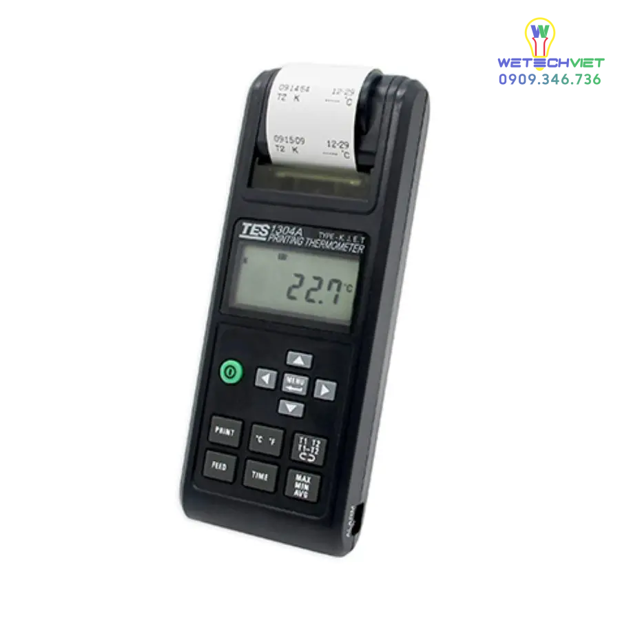 Máy Đo Nhiệt Độ Tes-1304A 4 Máy Đo Nhiệt Độ Tes-1304A - Ảnh 2