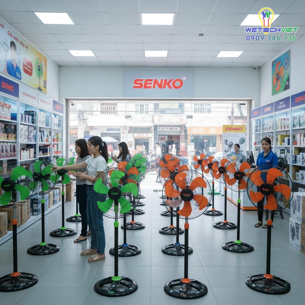 Đại Lý Quạt Senko Quận 6 Chính Hãng
