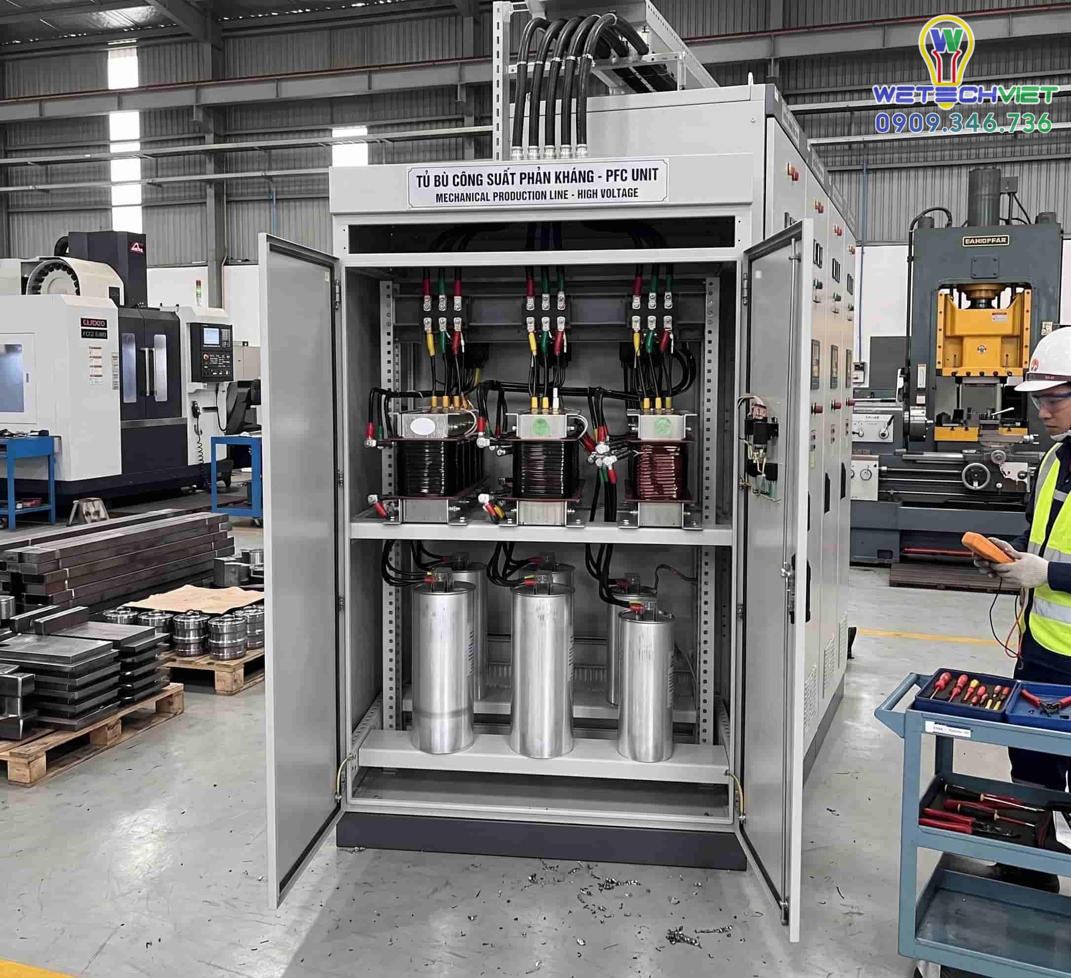 Tủ Bù Công Suất Phản Kháng Là Gì? Cấu Tạo, Nguyên Lý &Amp; Báo Giá 14 Công Dụng Của Tủ Bù Công Suất Phản Kháng Trong Hệ Thống Điện Công Nghiệp
