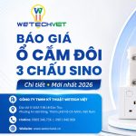 Báo Giá Ổ Cắm Đôi 3 Chấu Sino