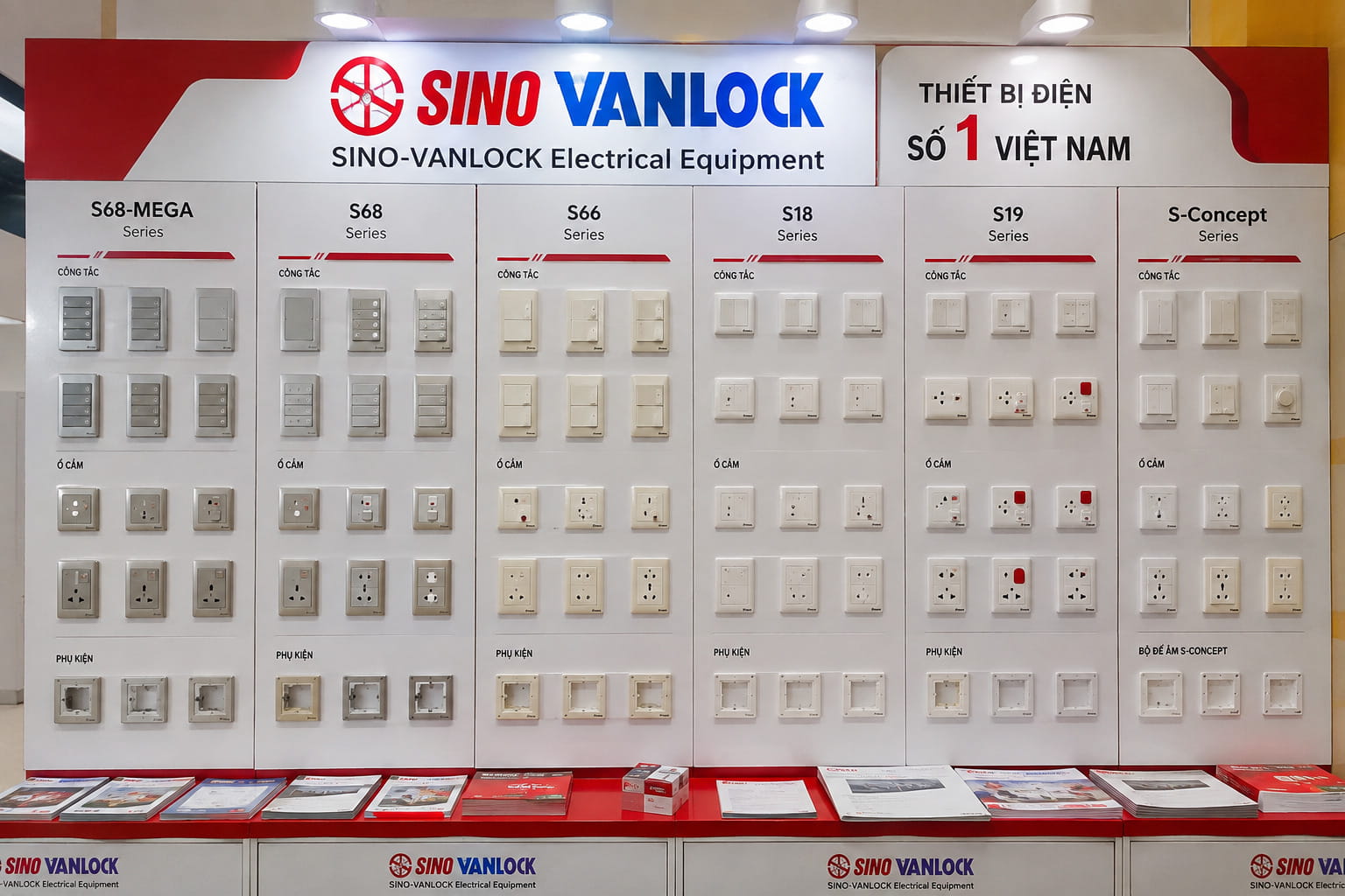 Bảng Giá Công Tắc Ổ Cắm Sino Mới Nhất 2026, Chiết Khấu Cao 9 Bảng Giá Công Tắc Ổ Cắm Sino-Vanlock Mới Nhất