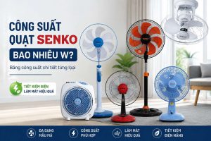 Công Suất Quạt Senko