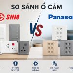 So Sánh Ổ Cắm Sino Và Panasonic