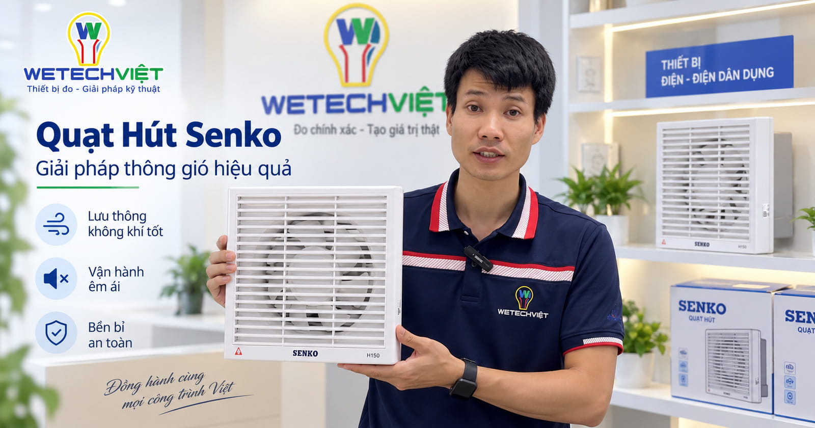 Kích Thước Quạt Hút Senko Bao Nhiêu? Bảng Kích Thước Chi Tiết 14 Kích Thước Quạt Hút Senko