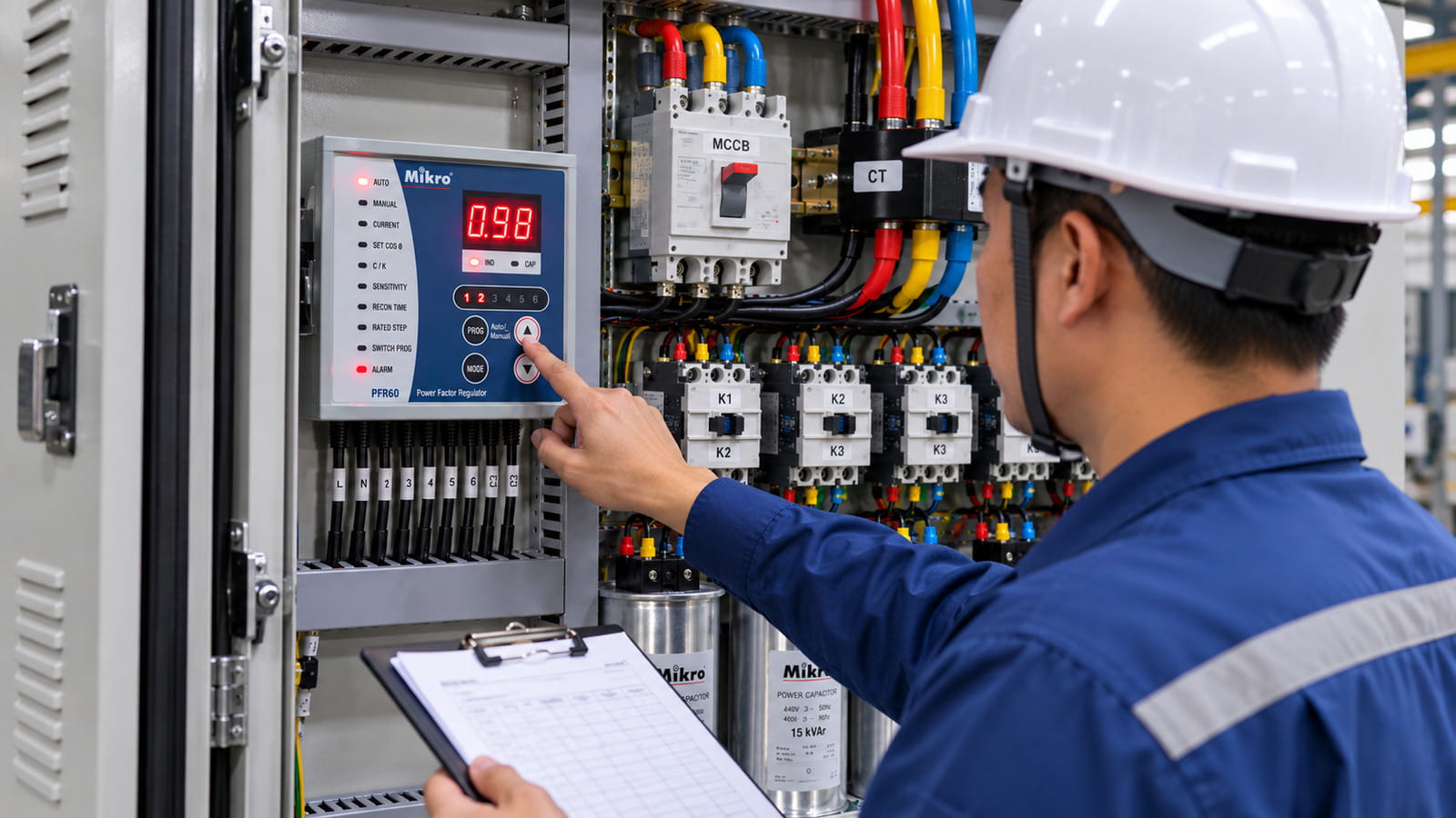 Bộ Điều Khiển Tụ Bù Mikro Báo Lỗi Alarm: Nguyên Nhân &Amp; Cách Xử Lý Chi Tiết 31 Cách Khắc Phục Bộ Điều Khiển Tụ Bù Mikro Báo Lỗi Alarm