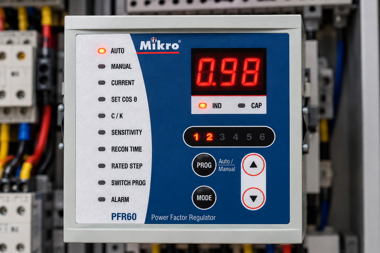Hướng Dẫn Cài Đặt Bộ Điều Khiển Tụ Bù Mikro Pfr60 9 Cài Đặt Bộ Điều Khiển Tụ Bù Mikro Pfr60