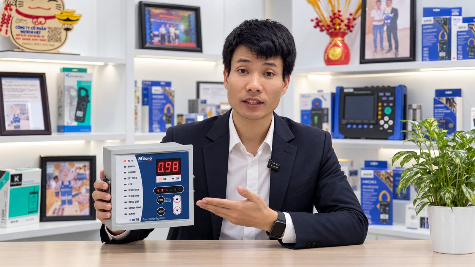 Hướng Dẫn Sử Dụng Bộ Điều Khiển Tụ Bù Mikro Chi Tiết 5 Hướng Dẫn Sử Dụng Bộ Điều Khiển Tụ Bù Mikro