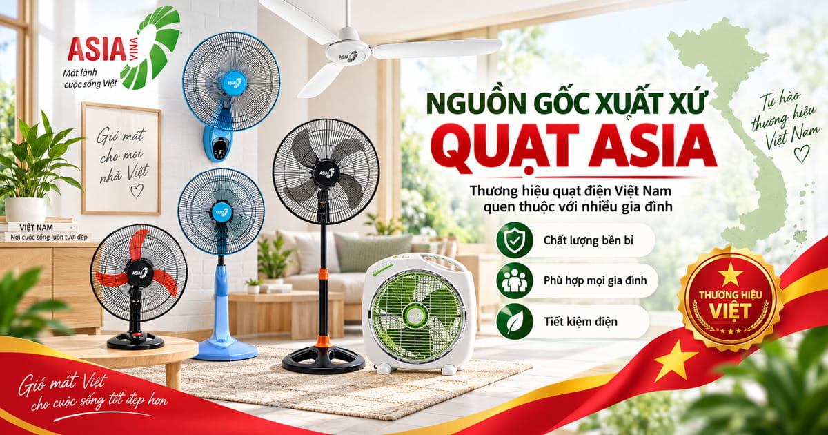 So Sánh Quạt Senko Và Asia: Nên Mua Quạt Hãng Nào? 13 So Sánh Quạt Senko Và Asia