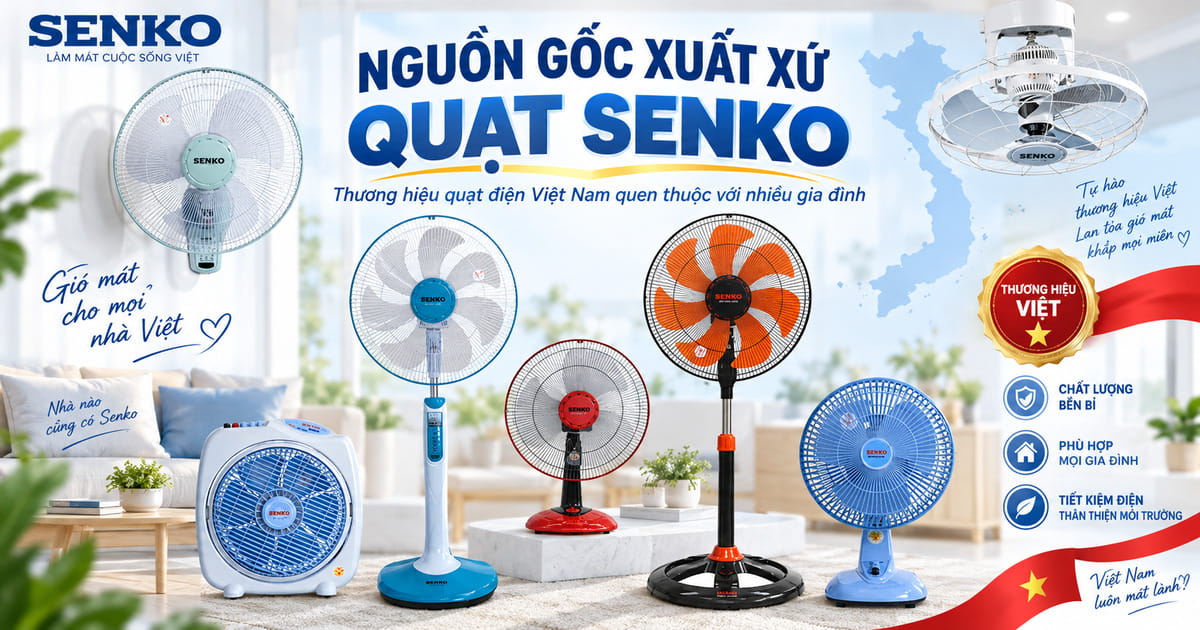 So Sánh Quạt Senko Và Asia: Nên Mua Quạt Hãng Nào? 12 So Sánh Quạt Senko Và Asia