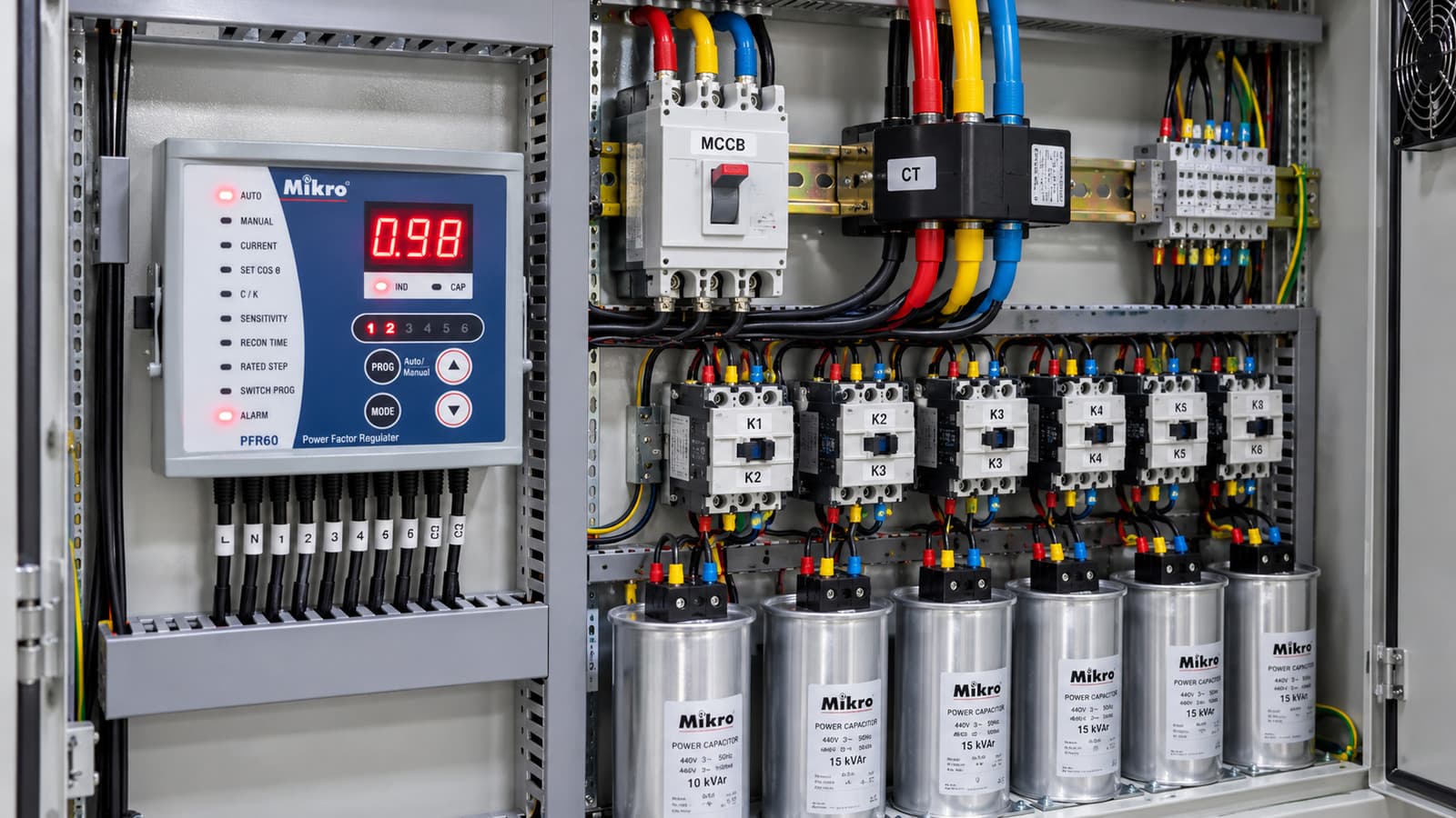 Bộ Điều Khiển Tụ Bù Mikro Báo Lỗi Alarm: Nguyên Nhân &Amp; Cách Xử Lý Chi Tiết 18 Nguyên Nhân Dẫn Đến Bộ Điều Khiển Tụ Bù Mikro Báo Lỗi Alarm
