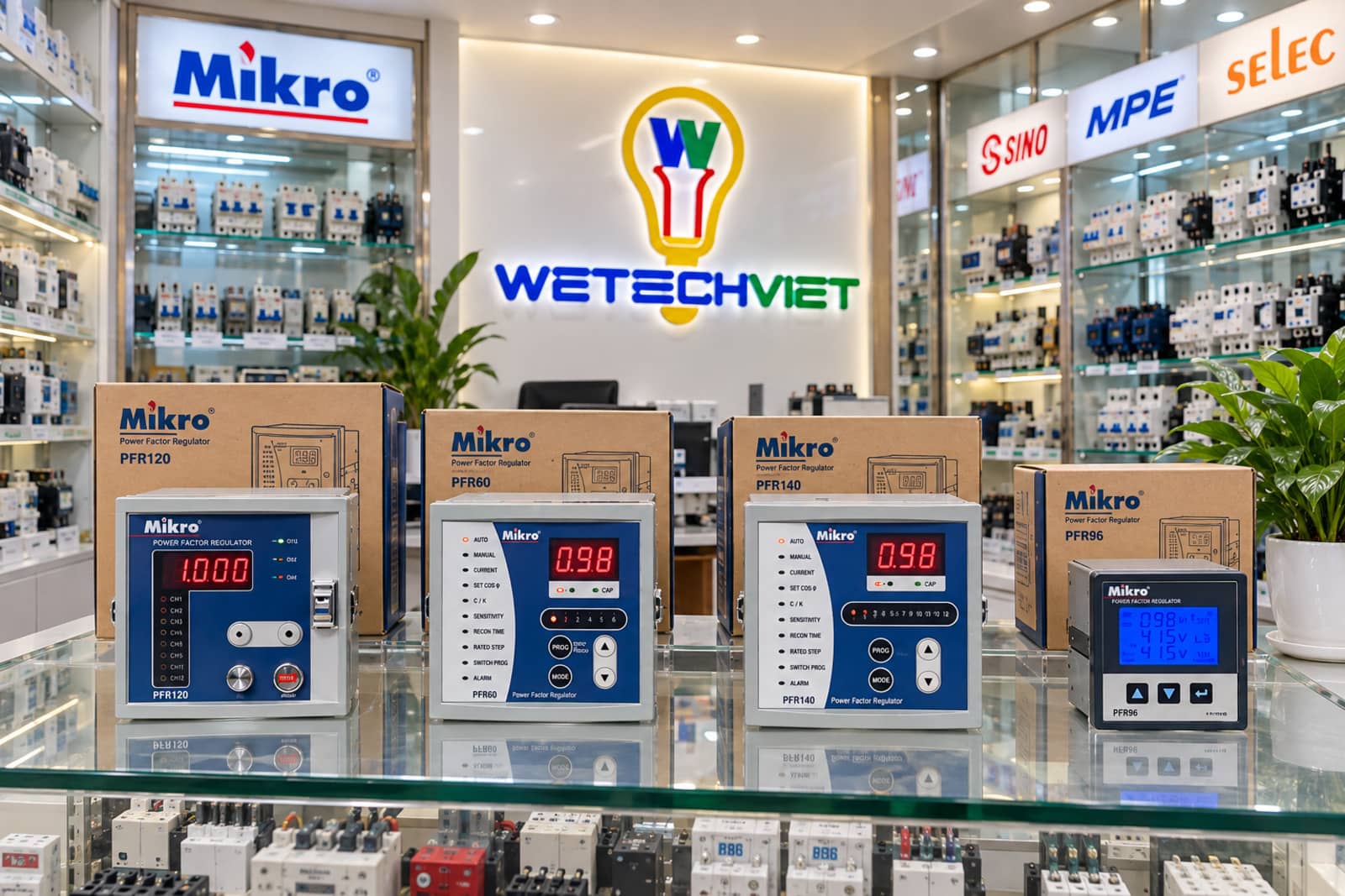 Hướng Dẫn Cài Đặt Bộ Điều Khiển Tụ Bù Mikro Pfr60 12 Cài Đặt Bộ Điều Khiển Tụ Bù Mikro Pfr60