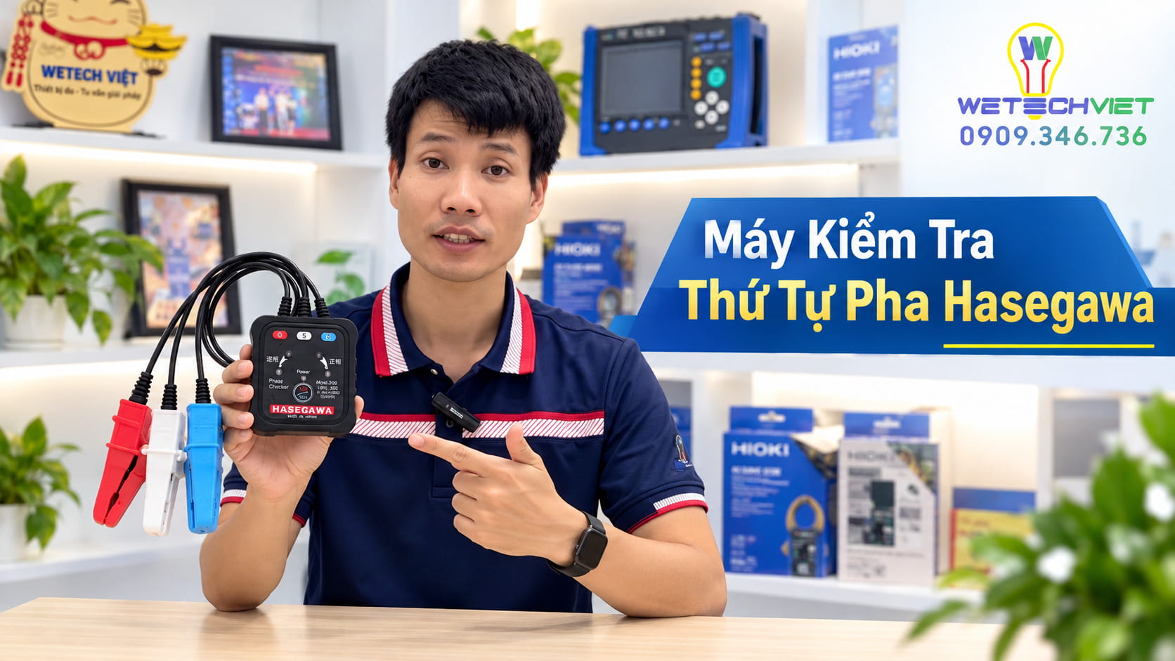 Máy Kiểm Tra Thứ Tự Pha Hasegawa